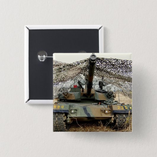 Feinde aus der Republik Korea Button (Vorne & Hinten)