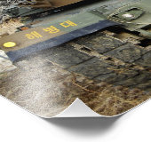 Feinde aus der Republik Korea Fotodruck (Ecke)