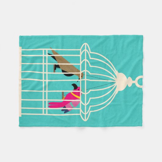 Feinde im selben Haus Fleecedecke (Vorderseite (Horizontal))