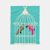 Feinde im selben Haus Fleecedecke (Vorderseite)