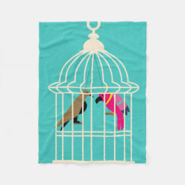 Feinde im selben Haus Fleecedecke