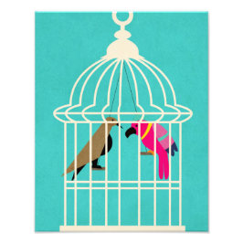 Feinde im selben Haus Fotodruck