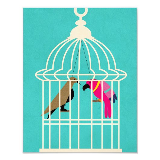 Feinde im selben Haus Fotodruck (Vorne)