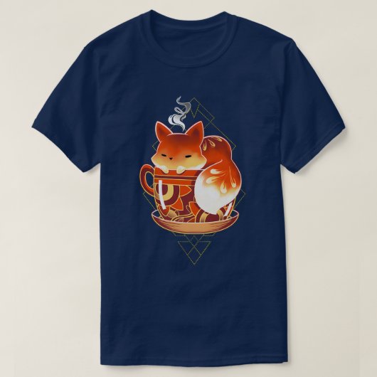 Feinde und Kaffee Ironisches Koffein T-Shirt (Design vorne)
