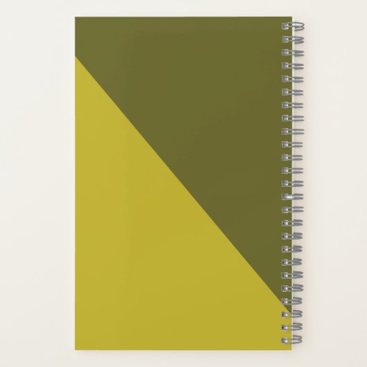 Feinde zu Vanquish Funny Olive & Bright Green Notizblock (Rückseite)