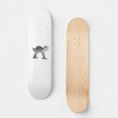 feindliche Katze Skateboard (Vorderseite)