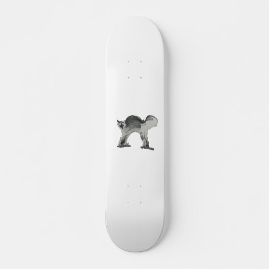 feindliche Katze Skateboard (Vorne)