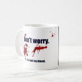 Feindliche Tasse.  Vervollkommnen Sie für Vati.  Kaffeetasse (Vorderseite Links)