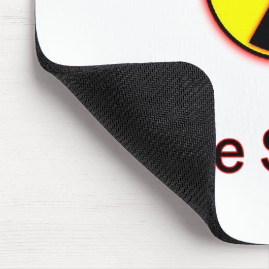 Feindlicher Kernwaffe ankommend! Mousepad (Ecke)