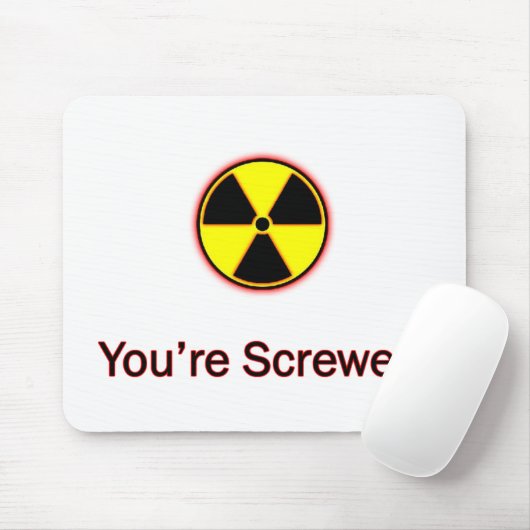 Feindlicher Kernwaffe ankommend! Mousepad (Mit Mouse)