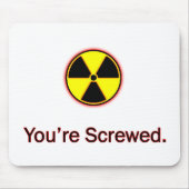 Feindlicher Kernwaffe ankommend! Mousepad (Vorne)