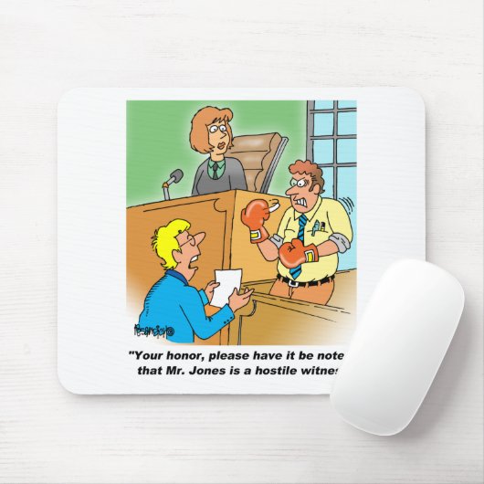 FEINDLICHER ZEUGE MOUSEPAD (Mit Mouse)