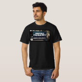 feindliches Frequenz- Straßenschild T-Shirt (Vorne ganz)