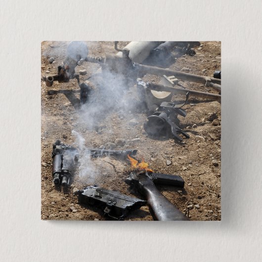 Feindwaffen werden cool button (Vorderseite)