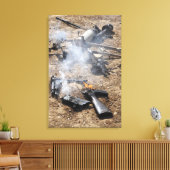 Feindwaffen werden cool leinwanddruck (Insitu (Wohnzimmer))