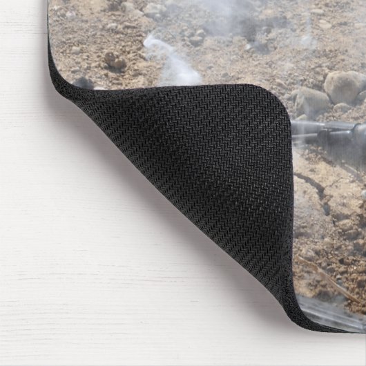 Feindwaffen werden cool mousepad (Ecke)