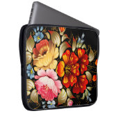 Feine Blume Cool Niedlich Giro Retro Florenz Laptopschutzhülle (Vorne Rechts)