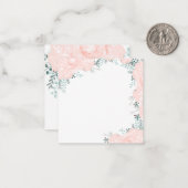 Feine Blumenfarbe Mitteilungskarte (Vorderseite/Rückseite Beispiel)