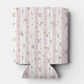 Feine Blumenmuster können kühler werden Dosenkühler (Rückseite)