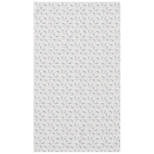 Feine Blumenmuster. Tischdecke (Vorderseite)