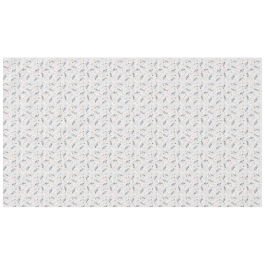 Feine Blumenmuster. Tischdecke (Vorderseite (Horizontal))