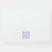 Feine Blüte Gästebuch (Rückseite)