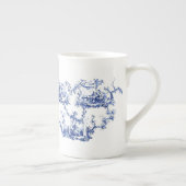Feine China-Tasse Porzellantasse (Rechts)