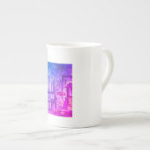 Feine China-Tasse Porzellantasse (Vorderseite Rechts)