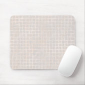 Feine cremige Struktur. Mousepad (Mit Mouse)