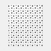Feine Dalmatiner Flecken Fleecedecke (Vorderseite)