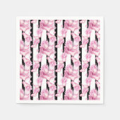 Feine Dessous-Brautparty-Papierservietten Serviette (Vorderseite)