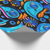 Feine Gestaltung Geschenkpapier (Ecke)