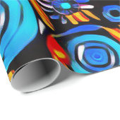 Feine Gestaltung Geschenkpapier (Rolleneckpunkt)