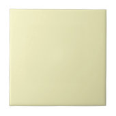 Feine, helle Creme Gelbe Blicke Fliese (Vorderseite)
