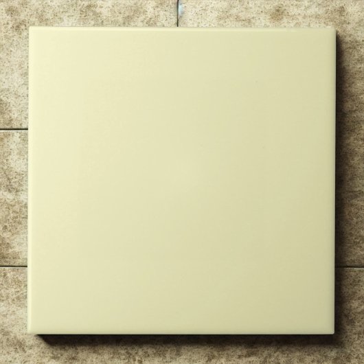 Feine, helle Creme Gelbe Blicke Fliese