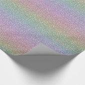 Feine Imitat-Glitzer-Glitzern-glänzende Geschenkpapier (Ecke)