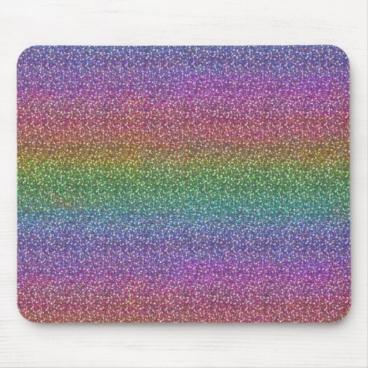 Feine Imitat-Glitzer-Glitzern-glänzender Mousepad (Vorne)