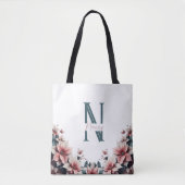 Feine, individuell anpassbare Blüte Tasche (Vorderseite)