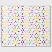 Feine, kleine Regenbogenfotzen Geschenkpapier (Flach)