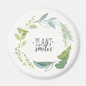 Feine Kräuter II | Lächeln der Pflanze Magnet (Vorne)