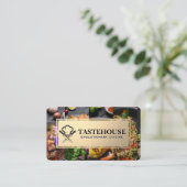 Feine Küchen | Catering Visitenkarte (Stehend Vorderseite)