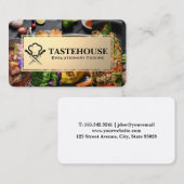 Feine Küchen | Catering Visitenkarte (Vorne/Hinten)