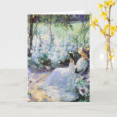 Feine Kunst köstlicher Einsamkeits-Frank-Bramleys Karte (Gelbe Blume)