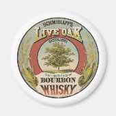 Feine Kupfer destillierter Bourbon Whisky. Magnet (Vorne)