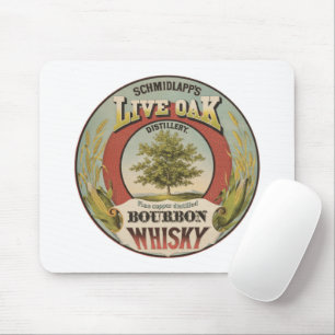 Feine Kupfer destillierter Bourbon Whisky. Mousepad