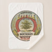 Feine Kupfer destillierter Bourbon Whisky. Sherpadecke (Vorderseite)