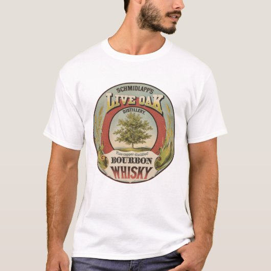 Feine Kupfer destillierter Bourbon Whisky. T-Shirt (Vorderseite)
