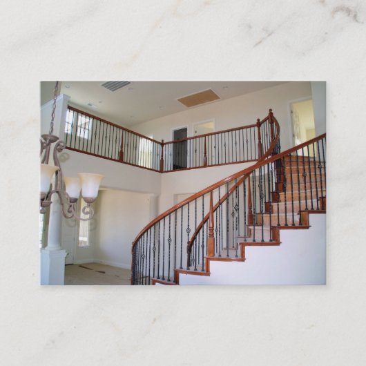 Feine lebende/neue Häuser Visitenkarte (Vorderseite)