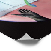 feine Linie, aber ihre ruhige Poster (Ecke)