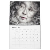 Feine Linien und Silberstreifen feiern das Alter Kalender (Feb 2026)